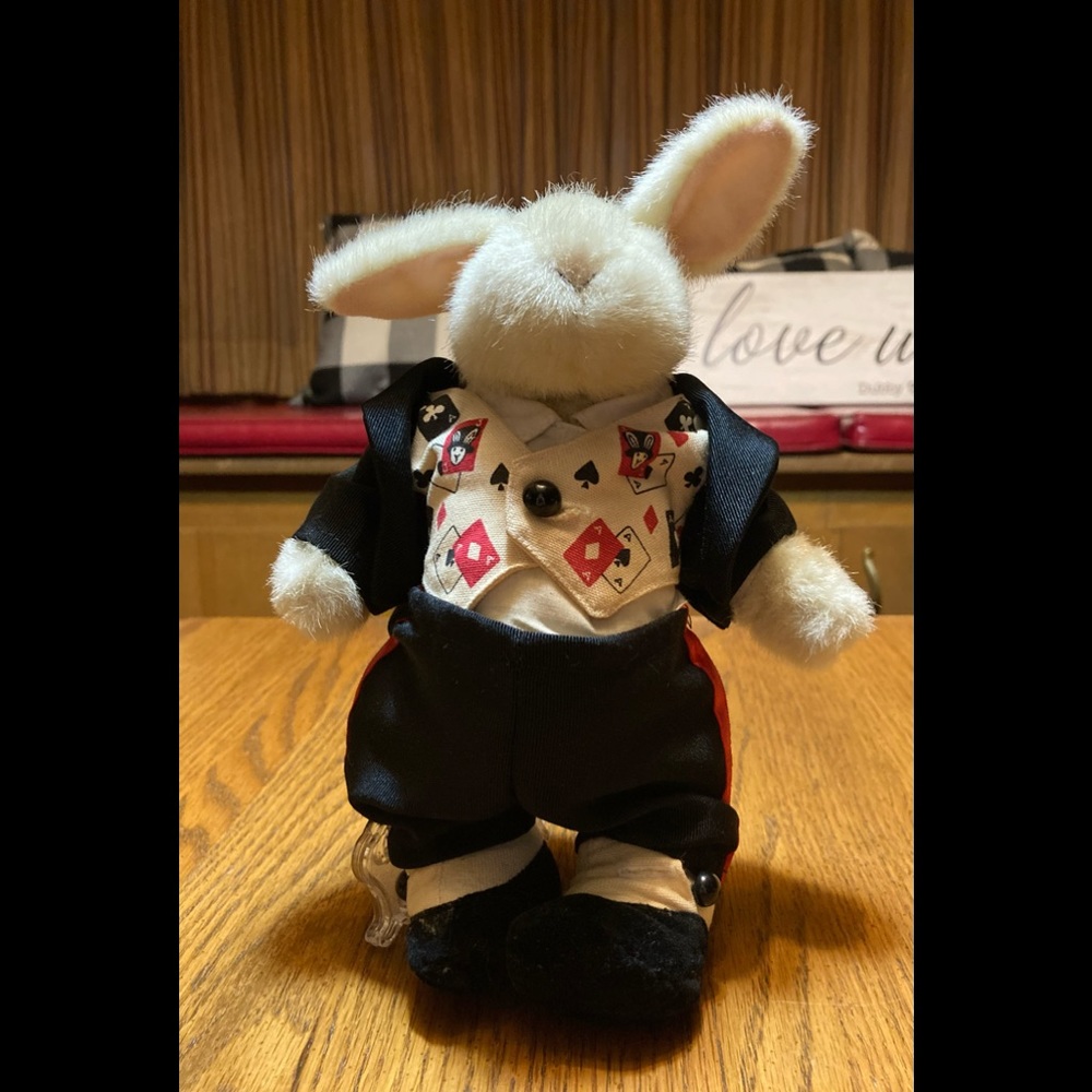 Hoppy VanderHare Abra CadaBeara Hoppus Poke-Us Magician 1997 Ltd. Edition